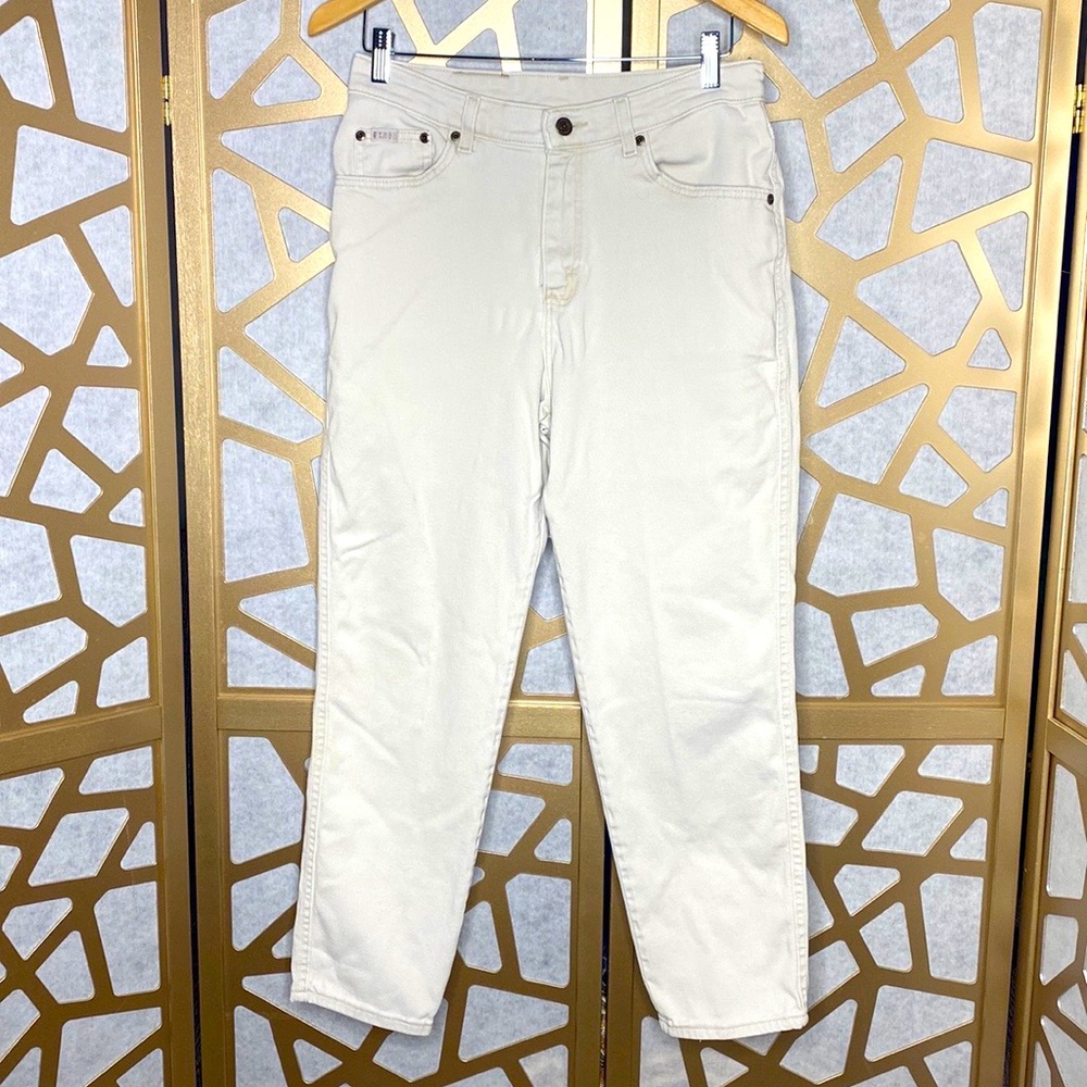 Lee‎ Silver White High Rise Jeans